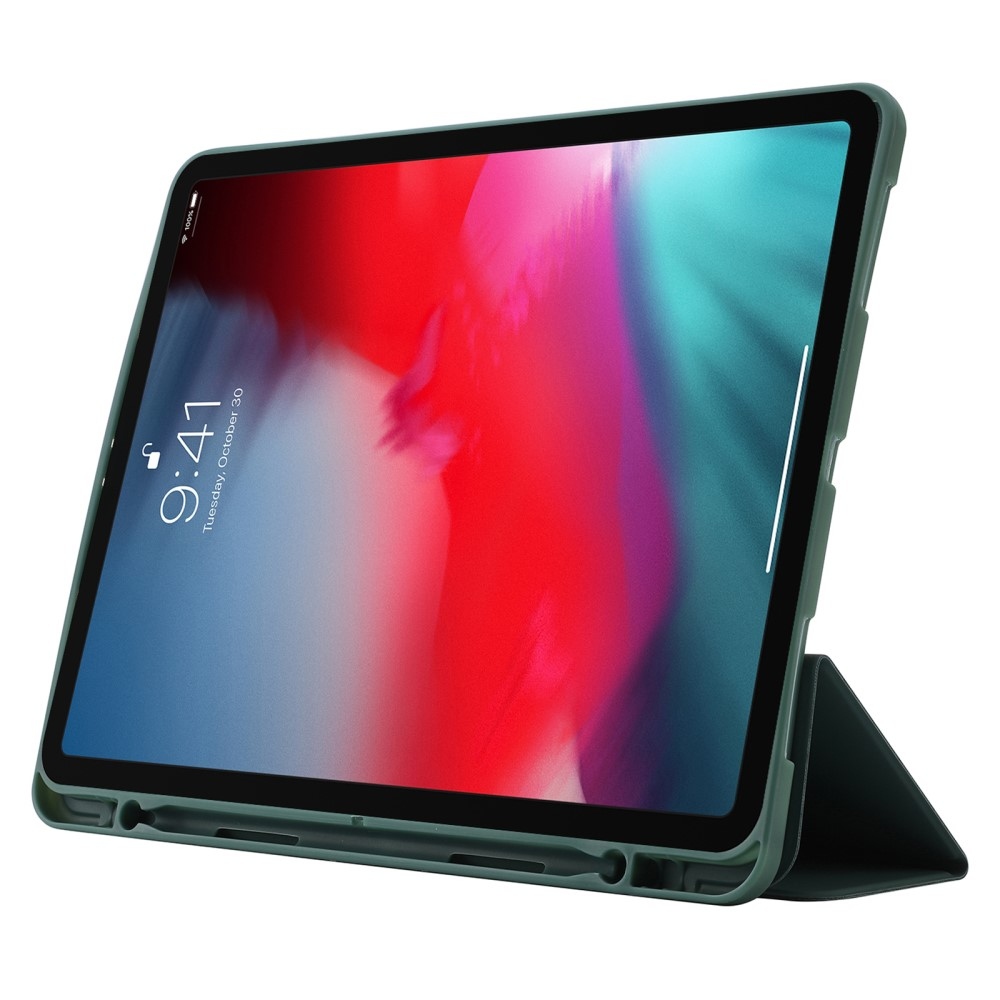 Stand zavírací pouzdro na iPad Pro 11 (2024) - zelené
