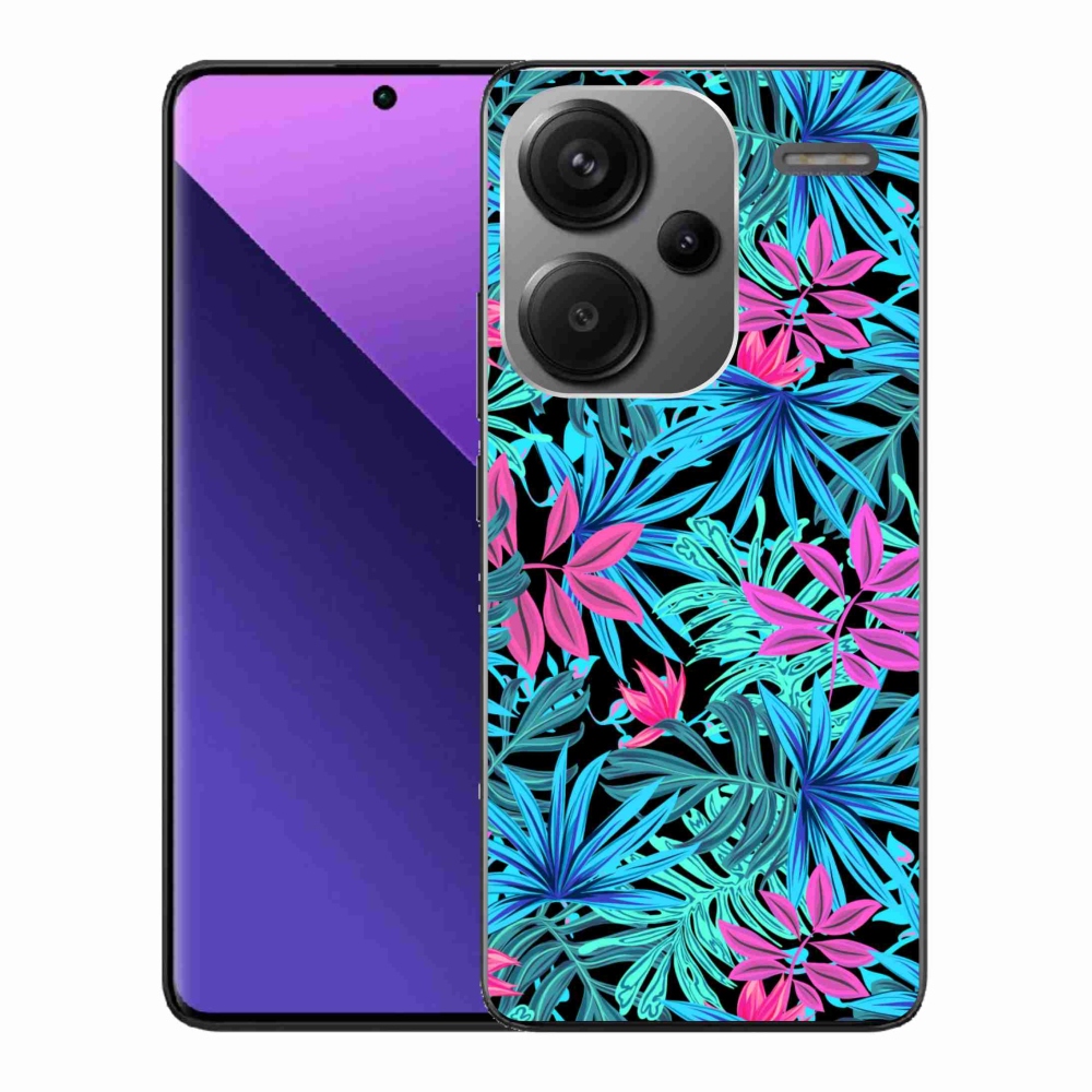 Gelový kryt mmCase na Xiaomi Redmi Note 13 Pro+ 5G - květiny 3