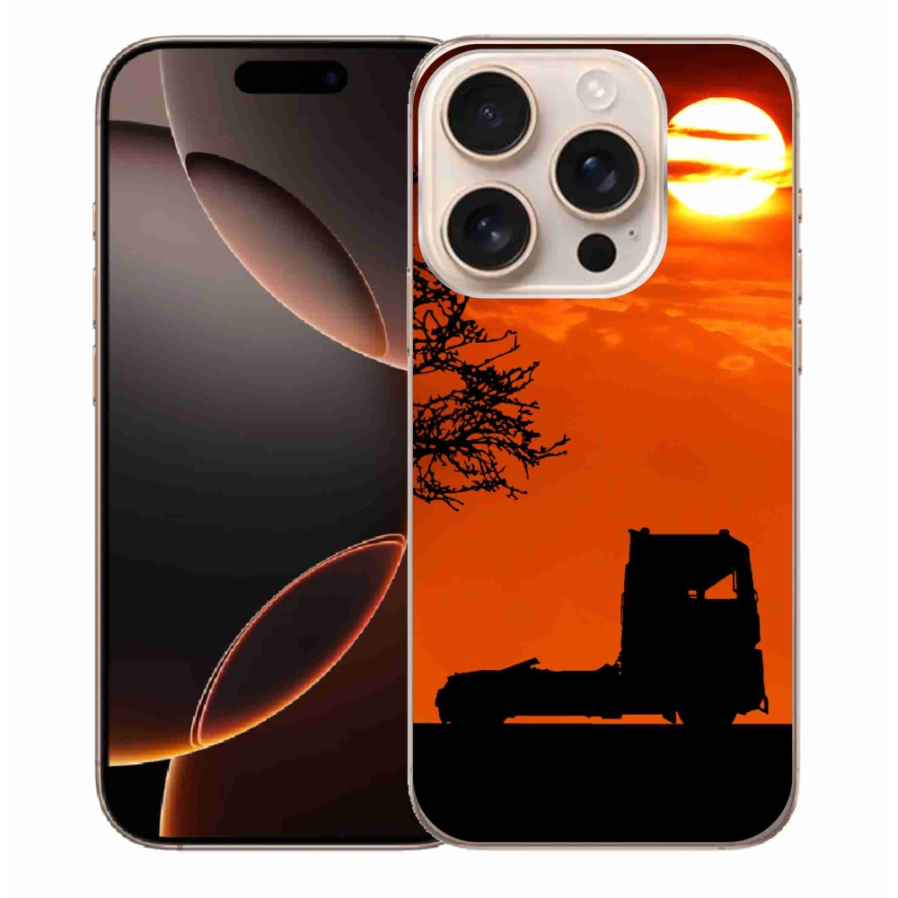 Gelový kryt mmCase na iPhone 16 Pro Max - kamion 3