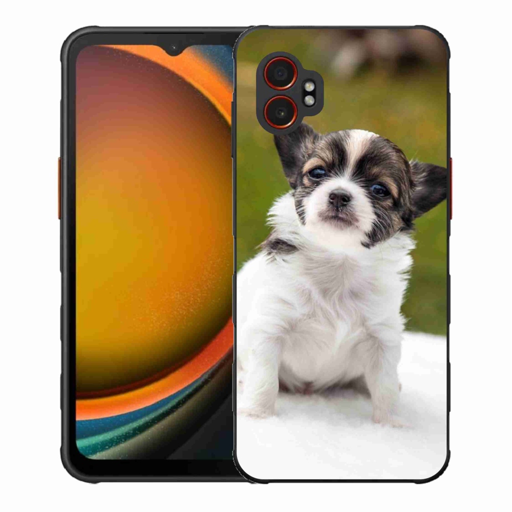 Gelový kryt mmCase na Samsung Galaxy Xcover 7 Pro - čivava 4