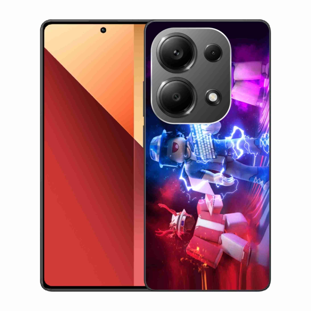 Gelový kryt mmCase na Xiaomi Redmi Note 13 Pro 4G/Poco M6 Pro  - roblox