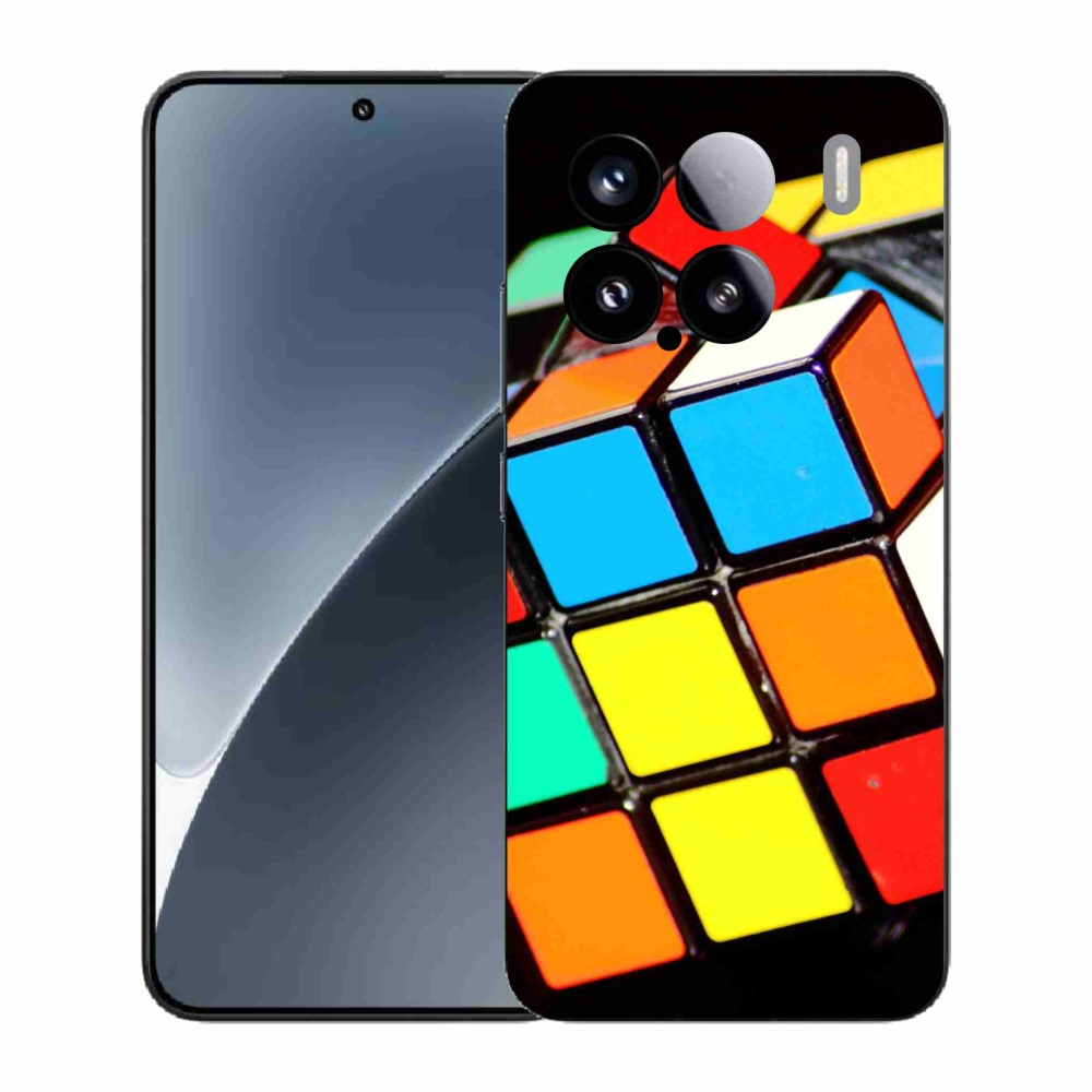 Gelový kryt mmCase na Xiaomi 15 - rubikova kostka