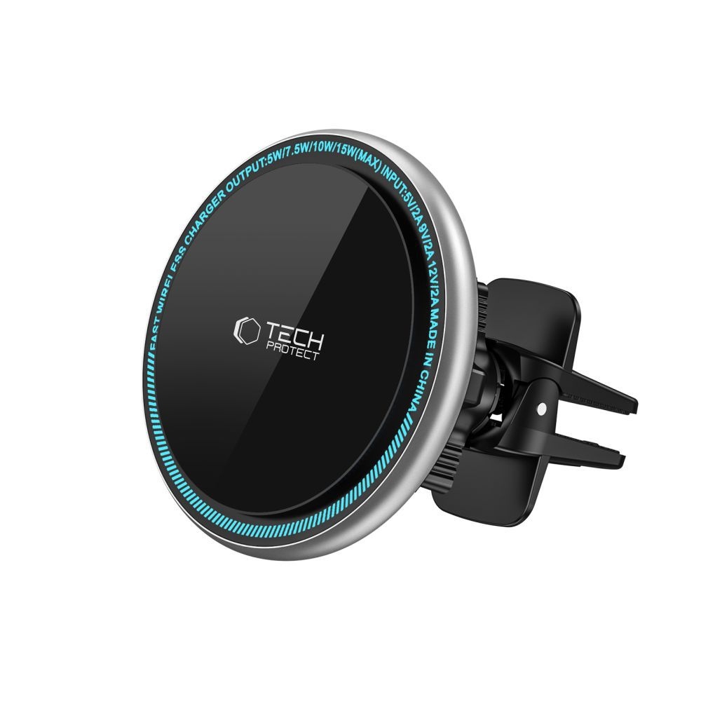 Nabíjecí magnetický držák do auta Tech-Protect A2 Vent s MagSafe 15W - černý