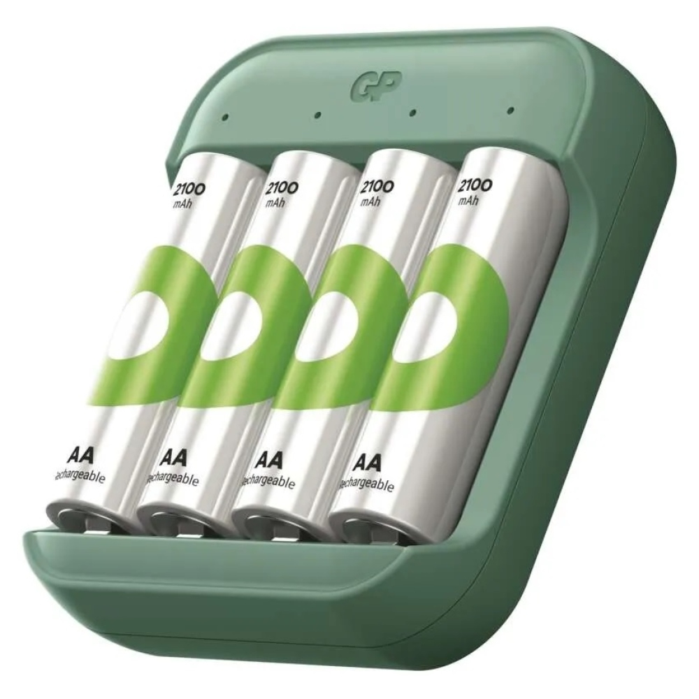 Nabíječka baterií GP ReCyko B423 + 4×AA GP ReCyko 2100 mAh