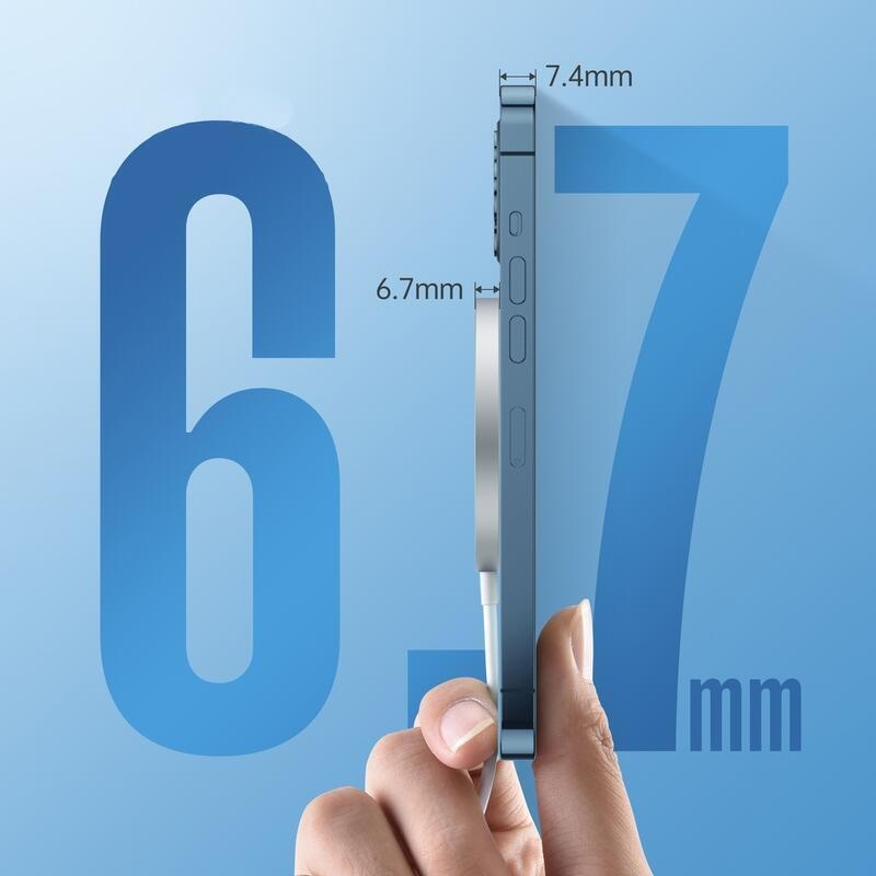 Nabíječka Choetech (T517-F) s MagSafe + síťový adaptér - bílá