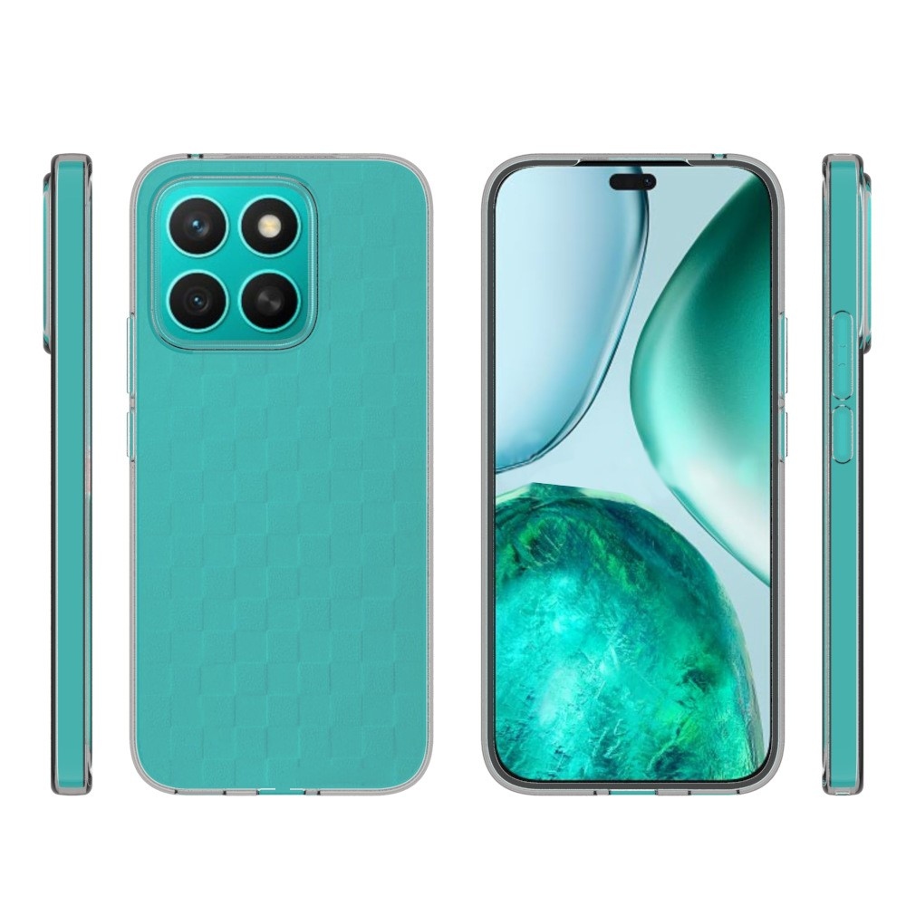 Průhledný gelový obal na mobil Honor X8c - průhledný