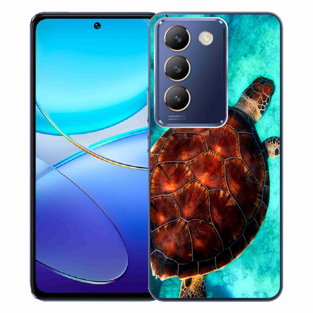 Gelový kryt mmCase na Vivo V40 SE 4G/5G - želva