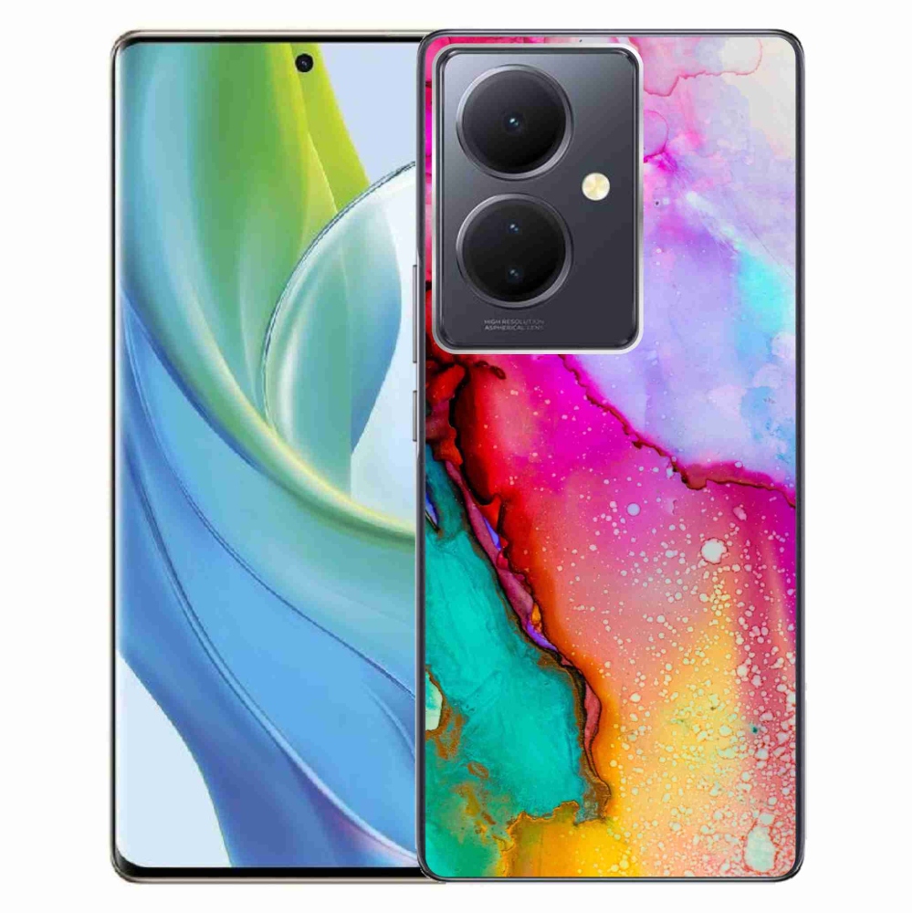 Gelový kryt mmCase na Vivo V29 Lite 5G - abstrakt 24