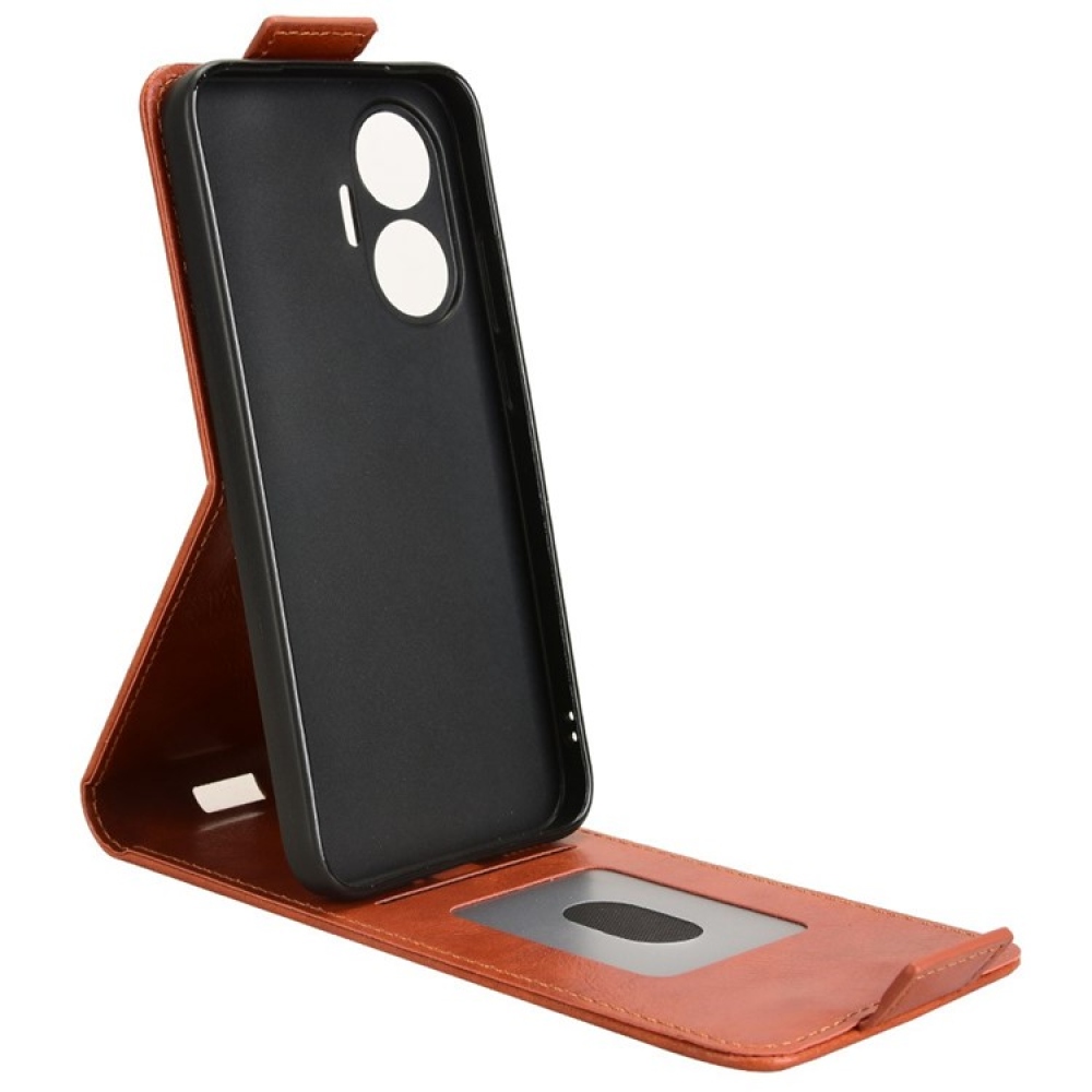 Vert flipové pouzdro na Xiaomi Poco F7 5G - oranžové