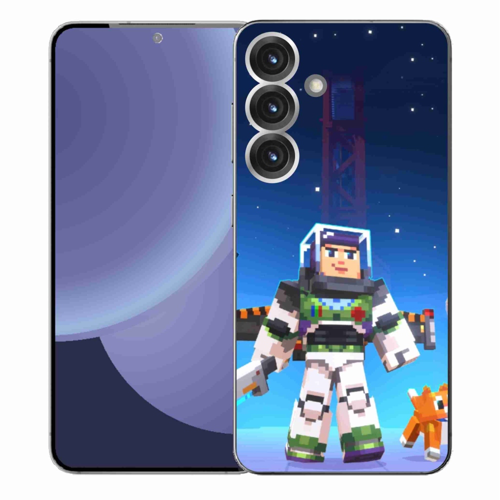 Gelový kryt mmCase na Samsung Galaxy S25+ - minecraft 2