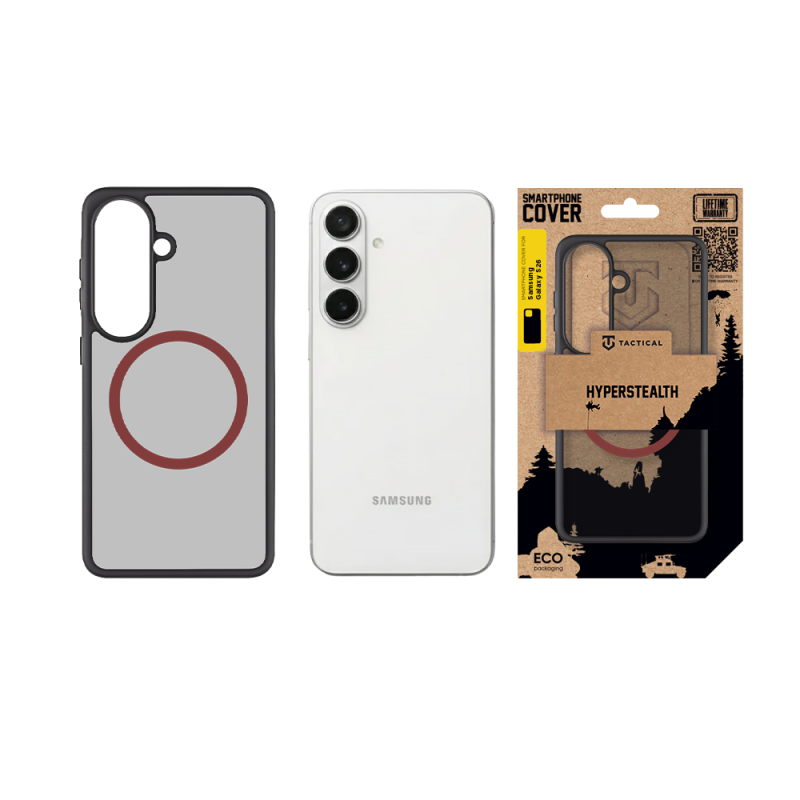Tactical MagForce Hyperstealth 2.0 Kryt pro Samsung Galaxy S26 Black/Red