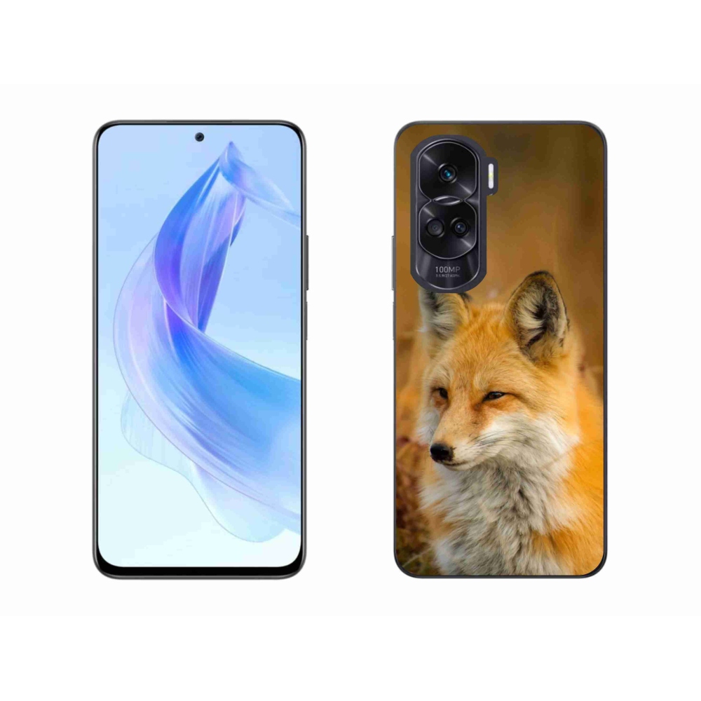 Gelový kryt mmCase na Honor 90 Lite - liška