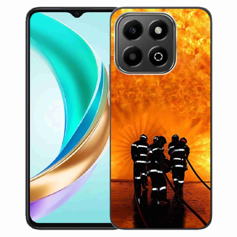 Gelový kryt mmCase na Honor X6b - požár