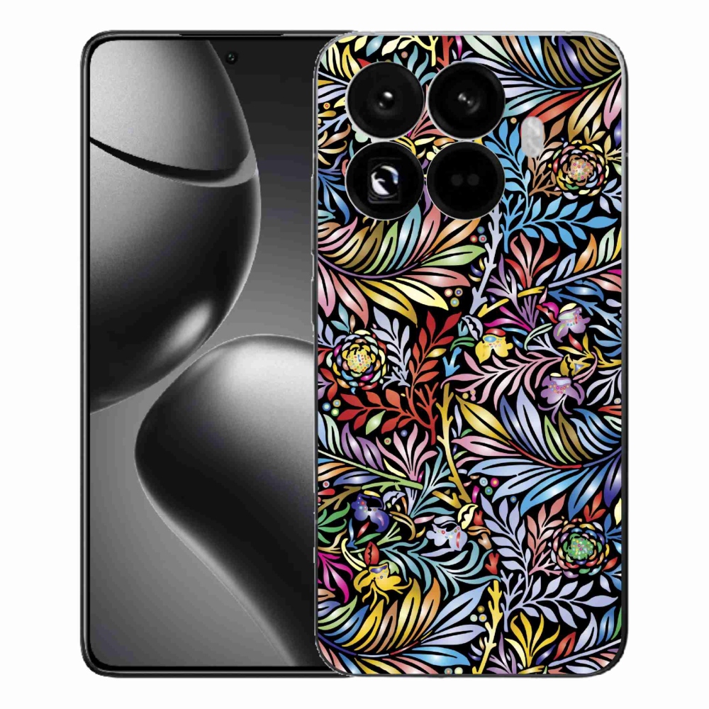 Gelový kryt mmCase na Xiaomi 15T Pro - květiny 5