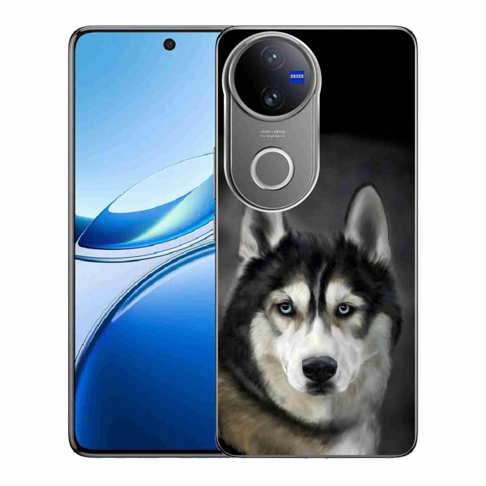 Gelový kryt mmCase na Vivo V50 5G - husky