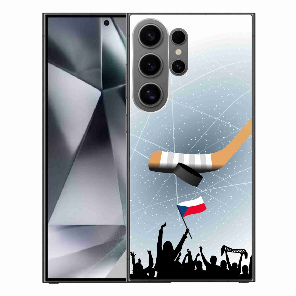 Gelový kryt mmCase na Samsung Galaxy S24 Ultra - fanoušci hokeje