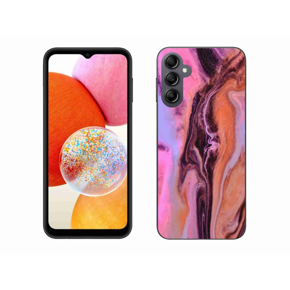 Gelový kryt mmCase na Samsung Galaxy A14 4G/5G - abstrakt 26