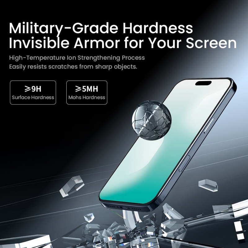 Nillkin Tvrzené Sklo 0.2mm H+ PRO 2.5D pro Apple iPhone 17 Pro (s aplikátorem)