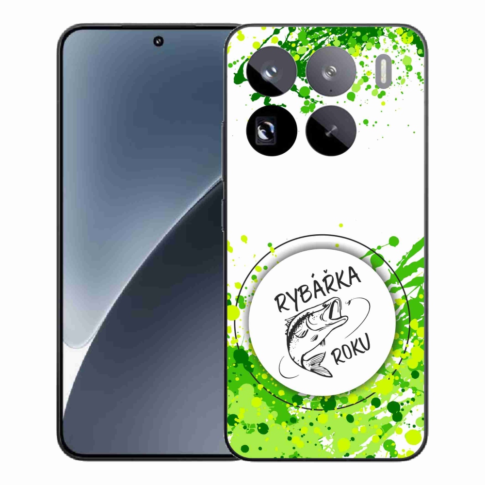 Gelový kryt mmCase na Xiaomi 15 Pro - rybářka roku bílé pozadí