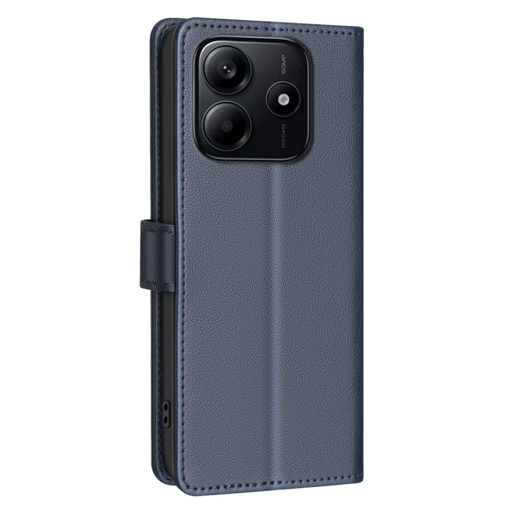 BNF knížkové pouzdro na Xiaomi Redmi Note 14 5G - modré