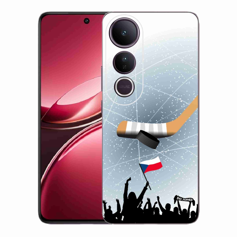 Gelový kryt mmCase na Vivo V50 Lite 4G/5G - fanoušci hokeje