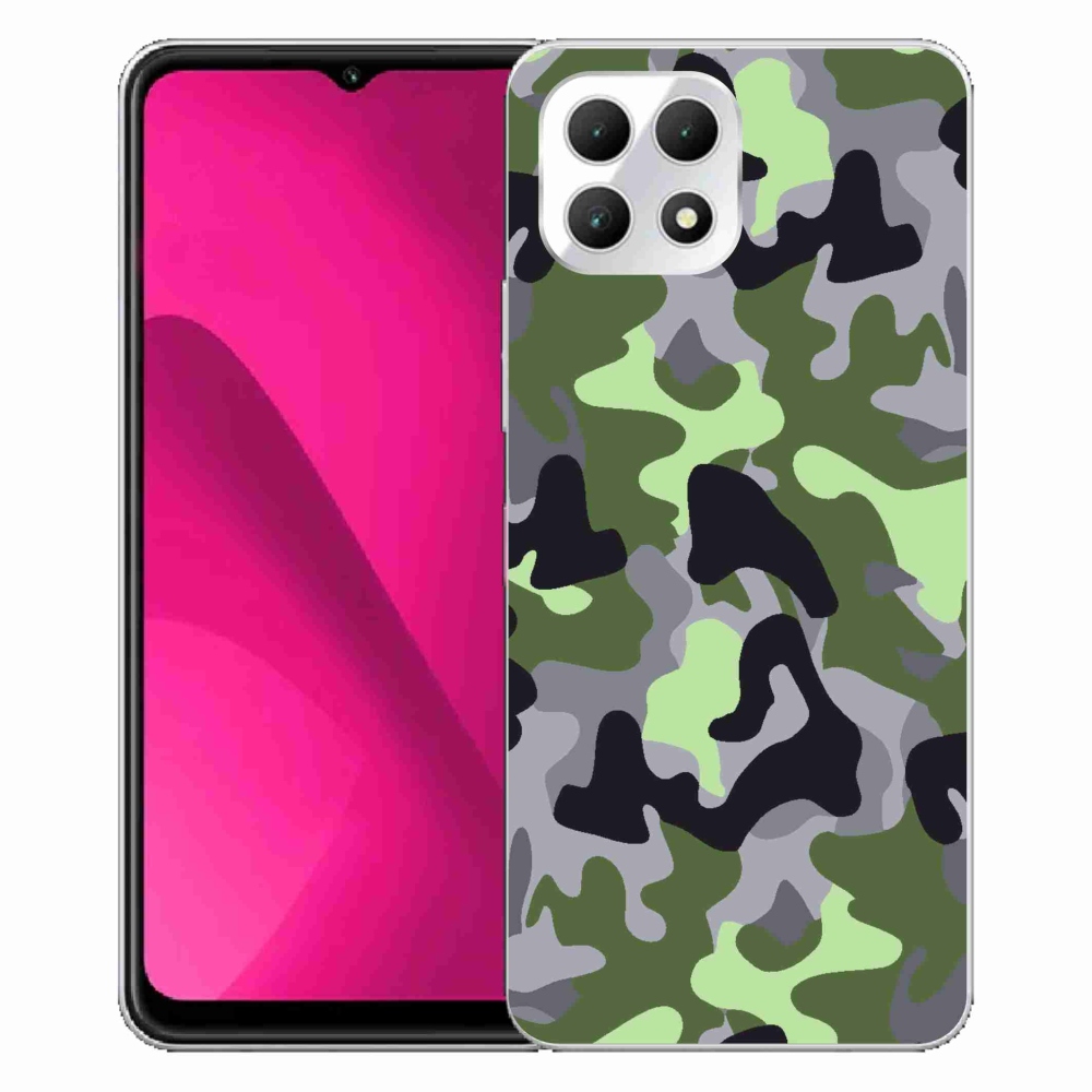 Gelový kryt mmCase na T-Mobile T Phone 2 - maskáčový vzor 7