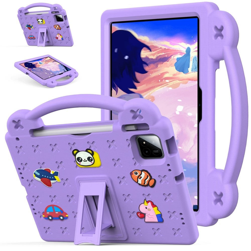 Kids odolný obal na tablet Xiaomi Pad 7/7 Pro - fialový