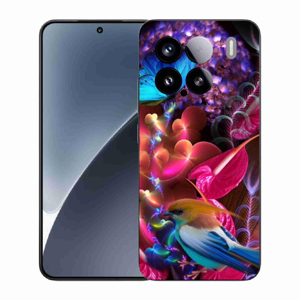 Gelový kryt mmCase na Xiaomi 15 - barevné květiny