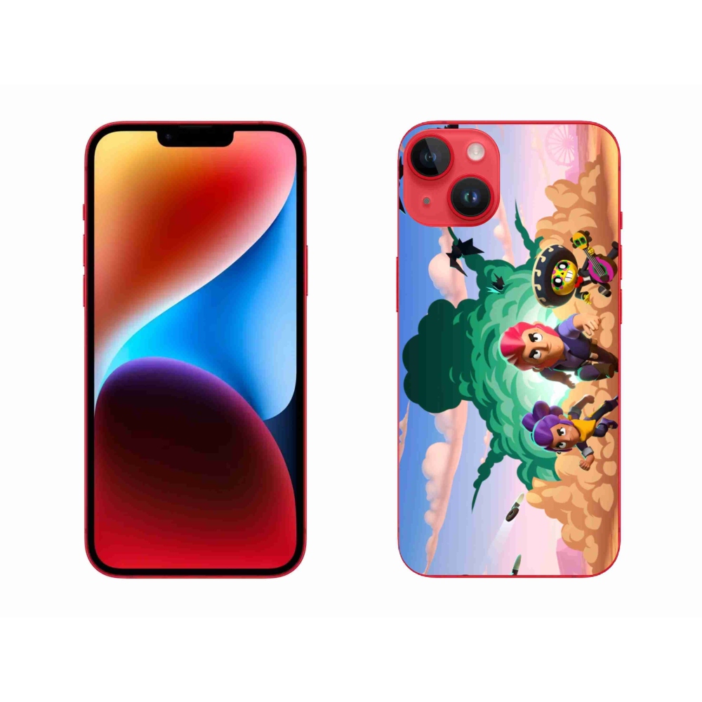 Gelový kryt mmCase na iPhone 14 Plus - brawl stars