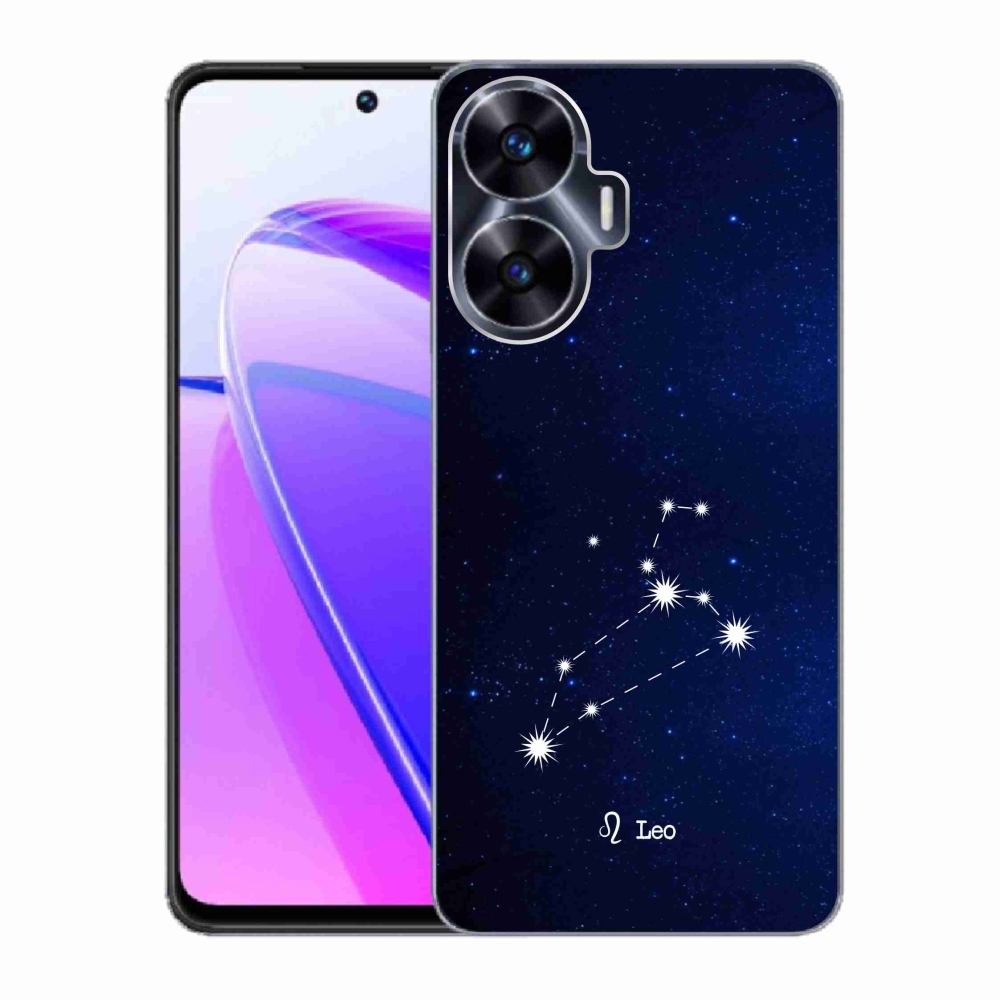 Gelový kryt mmCase na Realme C55 - souhvězdí Lva