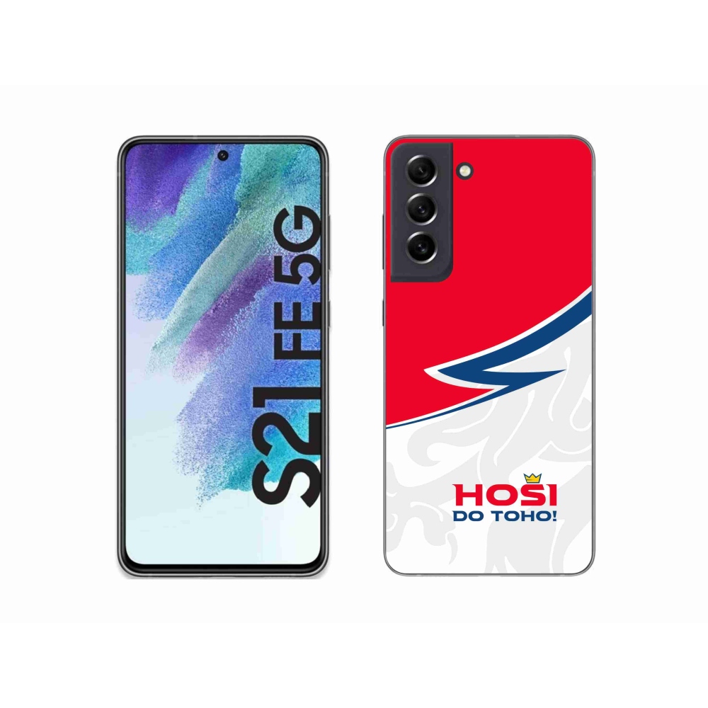 Gelový kryt mmCase na Samsung Galaxy S21 FE 5G - hoši do toho