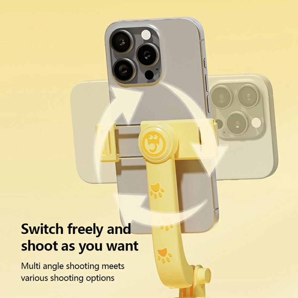 KT02 selfie tyč se stativem a Bluetooth ovládáním