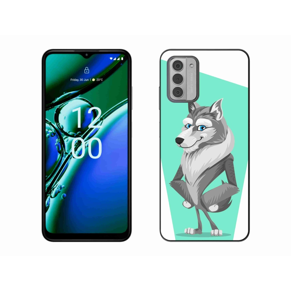 Gelový kryt mmCase na Nokia G42 - kreslený vlk
