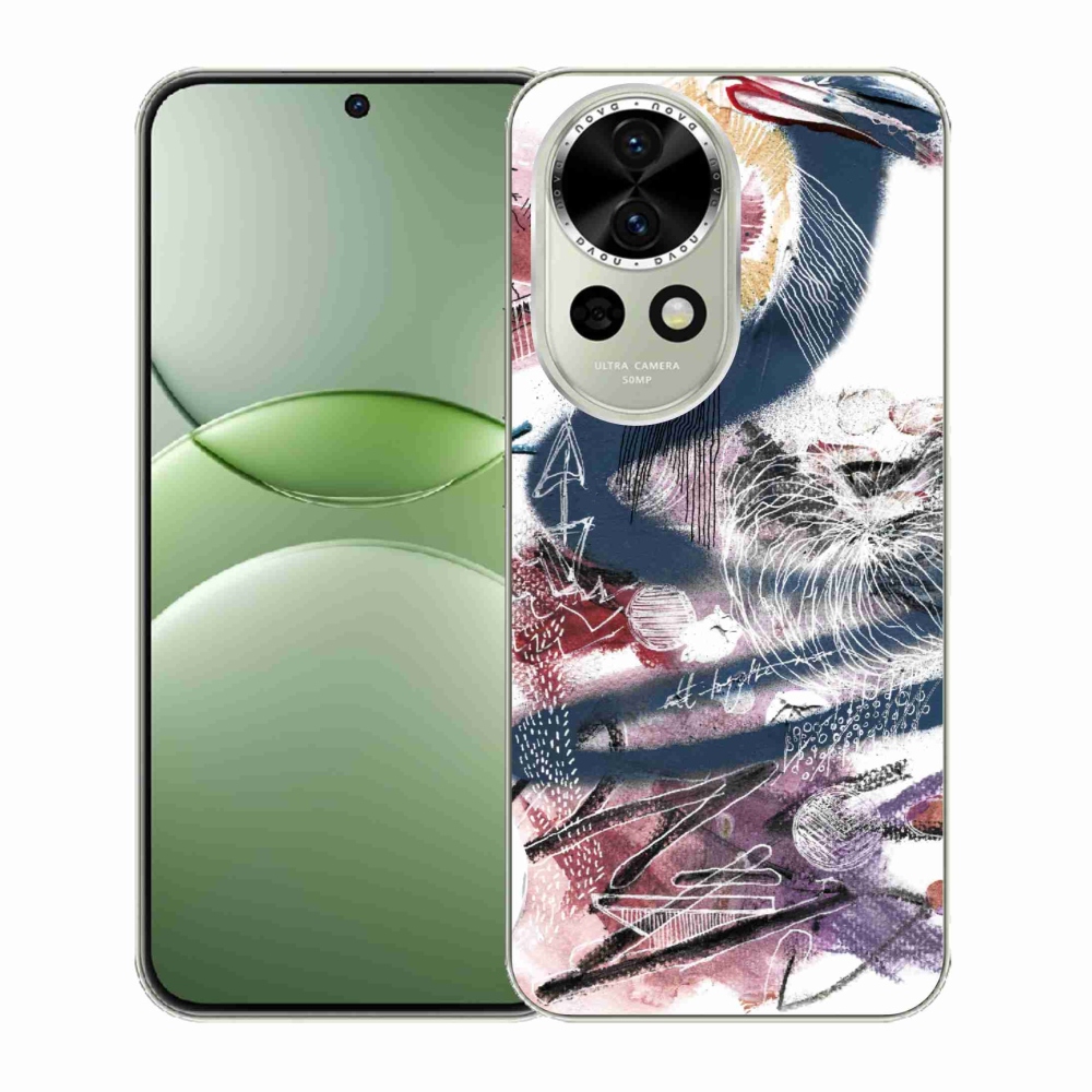 Gelový kryt mmCase na Huawei Nova 13 5G - abstraktní motiv 28