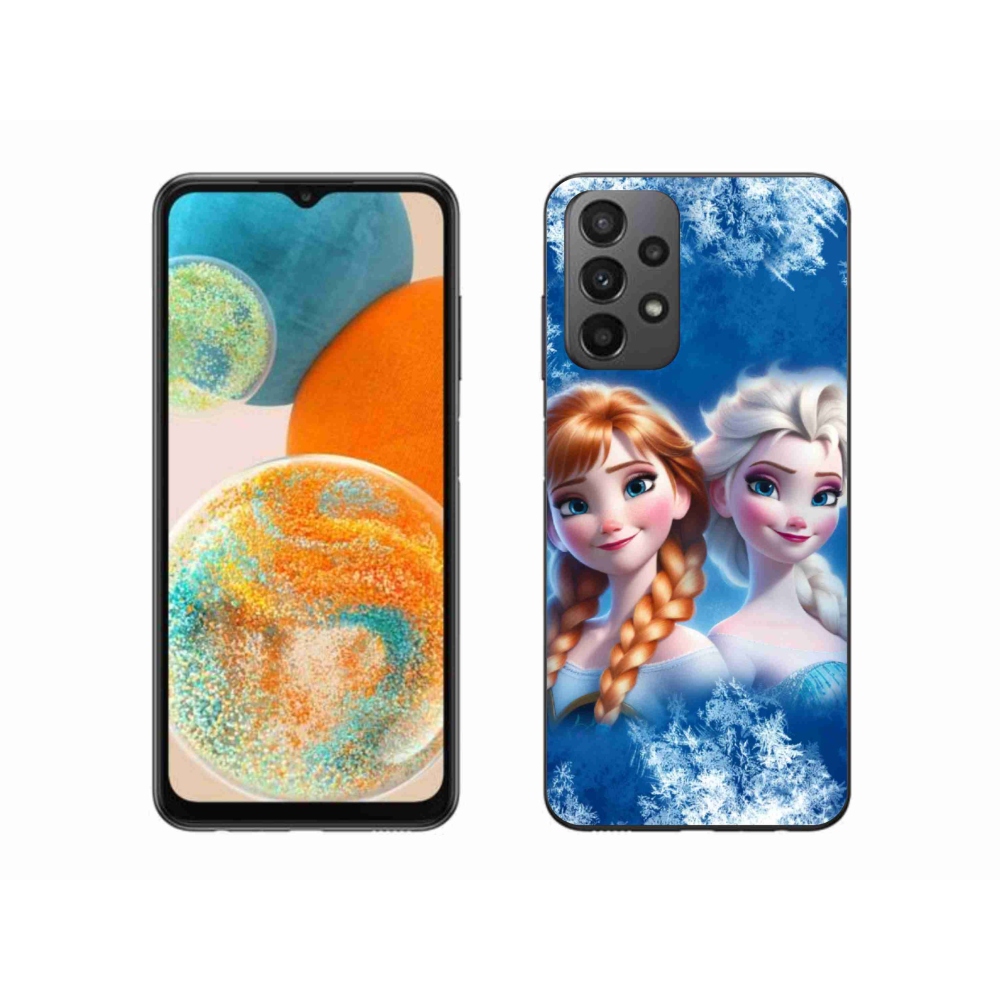 Gelový kryt mmCase na Samsung Galaxy A23 4G/5G - ledové království 2