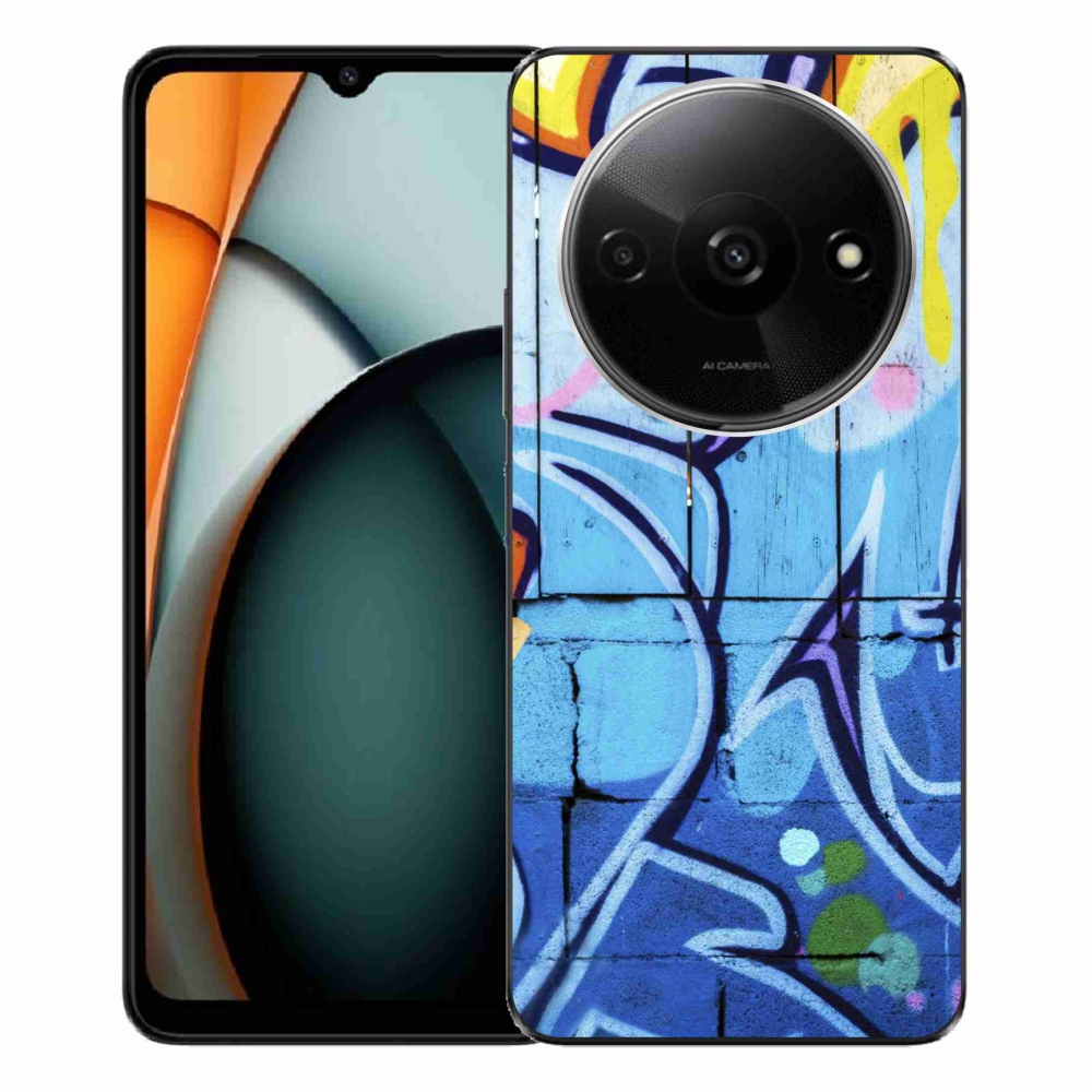 Gelový kryt mmCase na Xiaomi Redmi A3 - graffiti