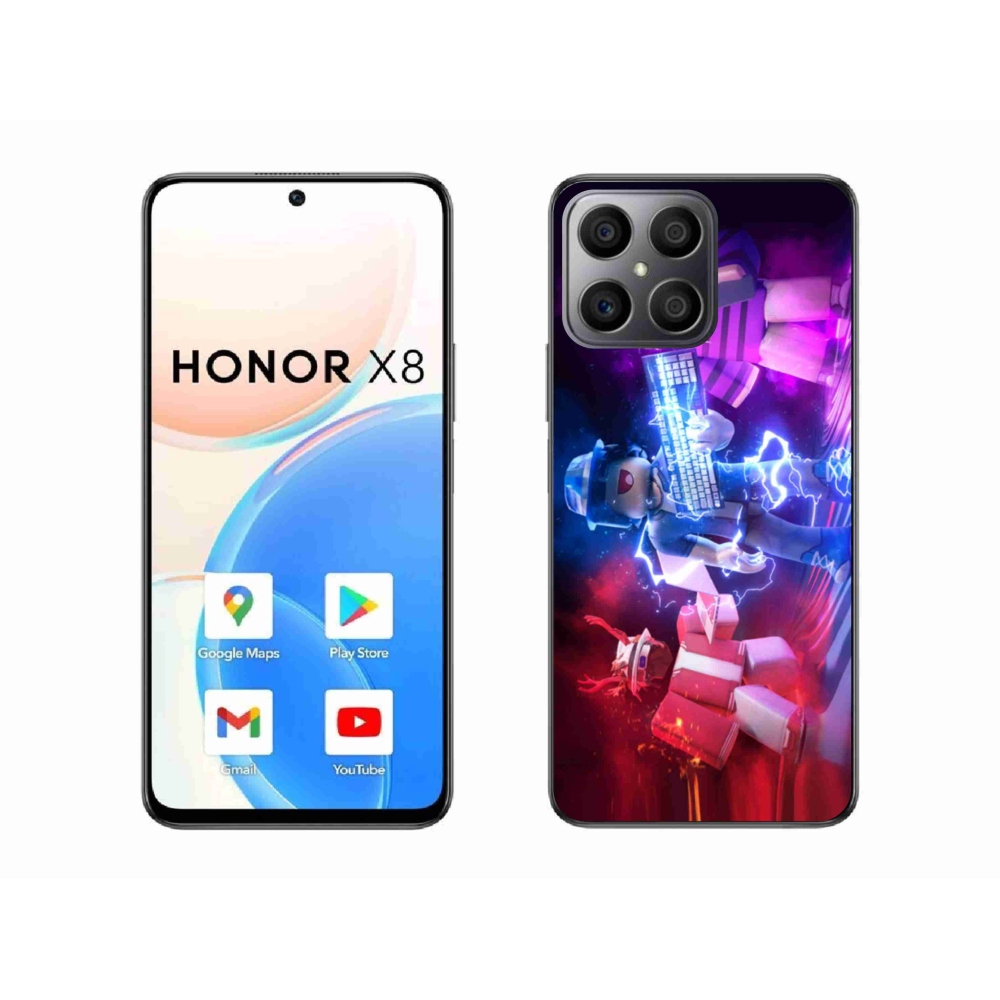 Gelový kryt mmCase na Honor X8 4G - roblox