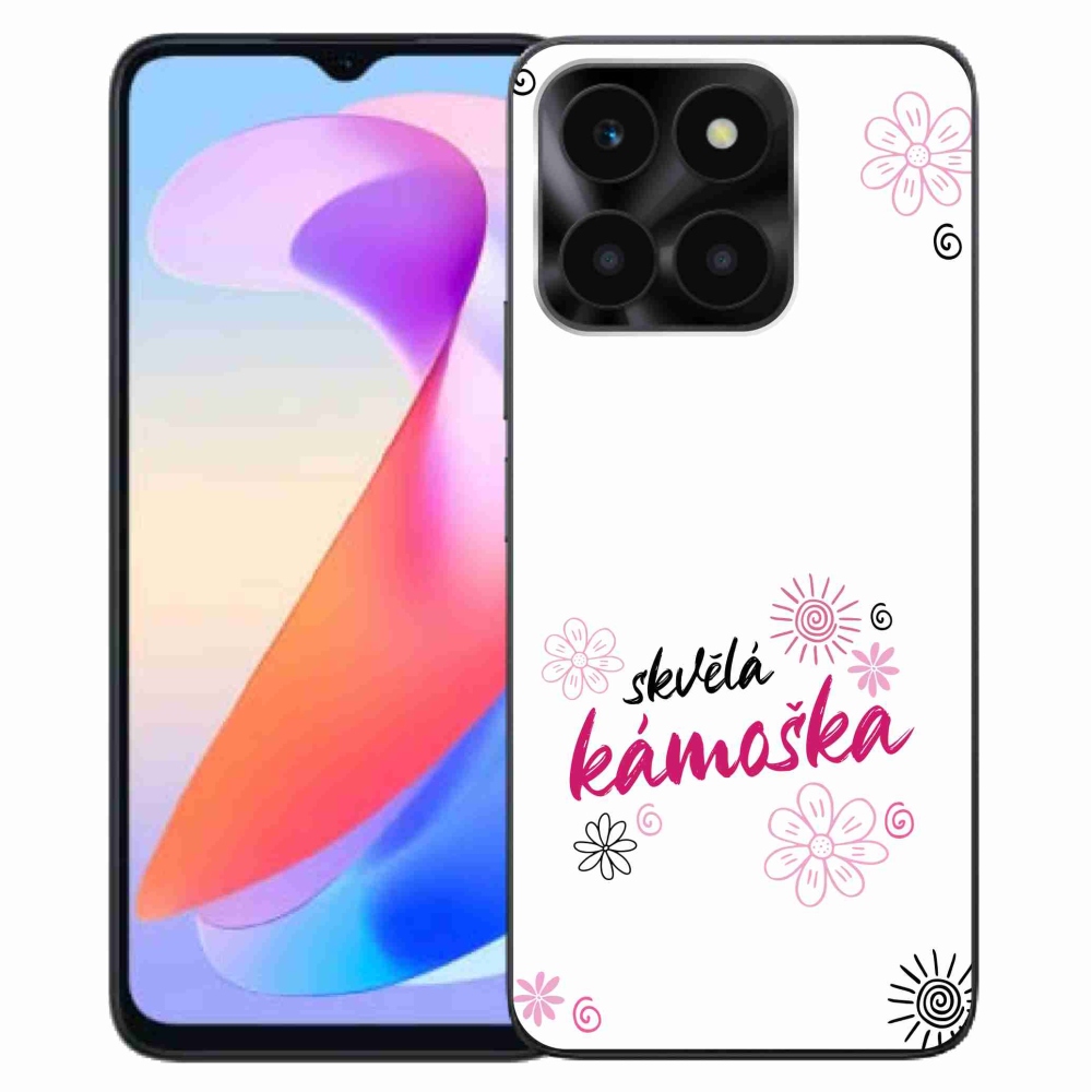 Gelový kryt mmCase na Honor X6a - skvělá kámoška bílé pozadí