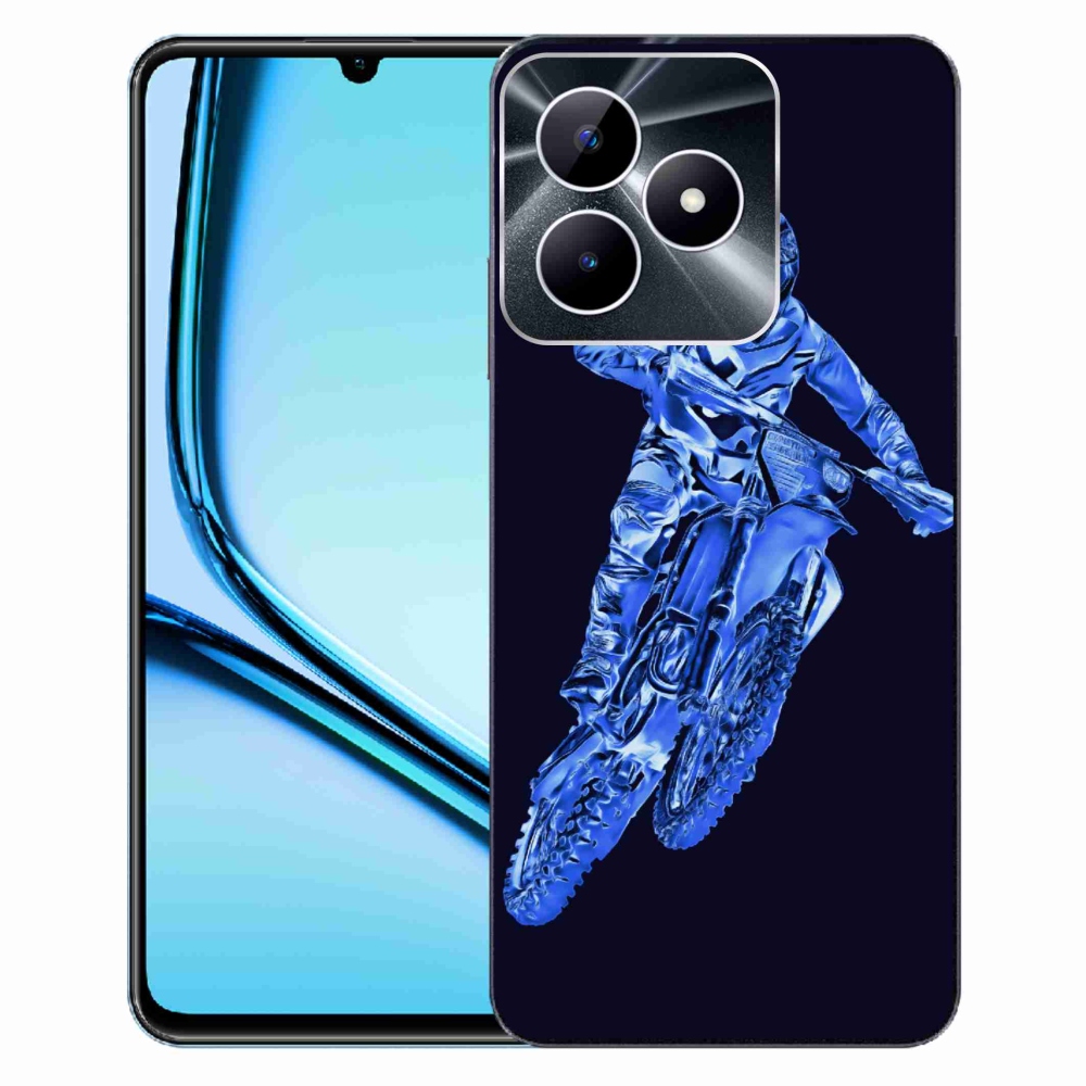 Gelový kryt mmCase na Realme Note 50 - motocross 1