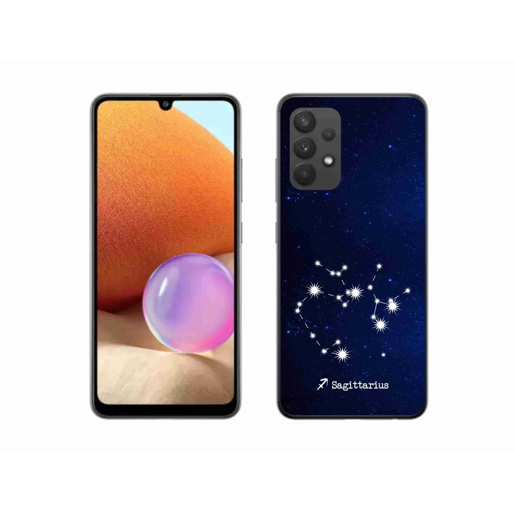 Gelový kryt mmCase na Samsung Galaxy A32 4G - souhvězdí Střelce