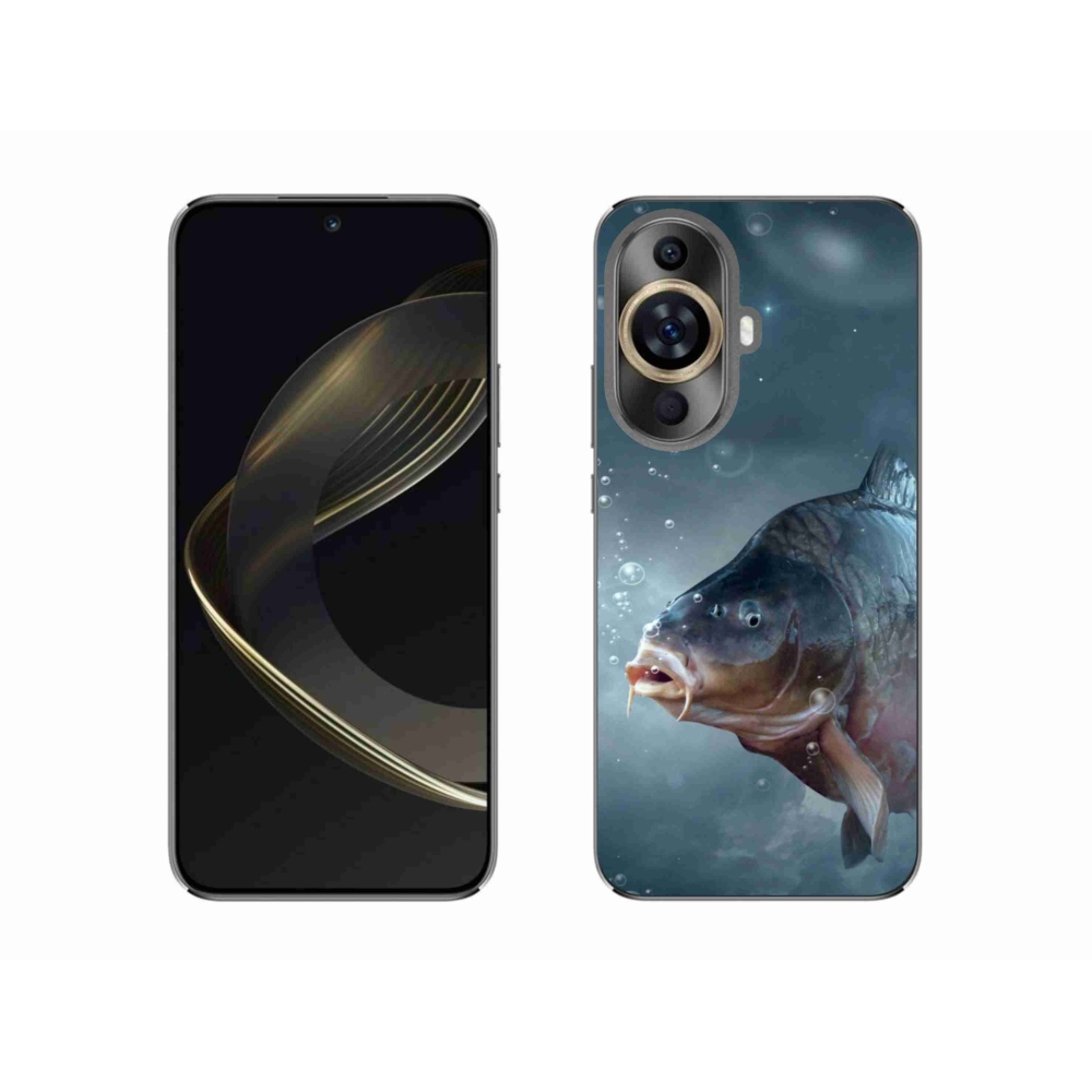 Gelový kryt mmCase na Huawei Nova 11 - kapr a bublinky