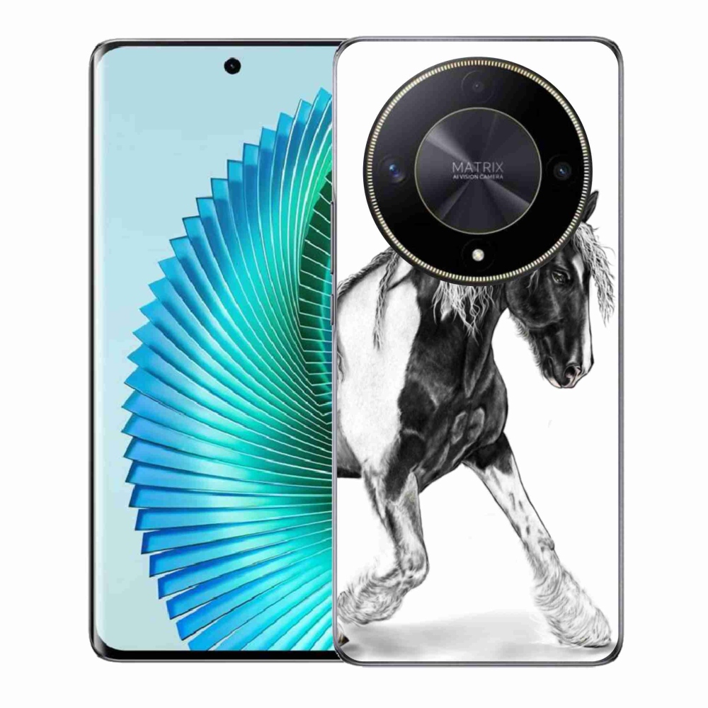 Gelový kryt mmCase na Honor Magic 6 Lite 5G - kůň