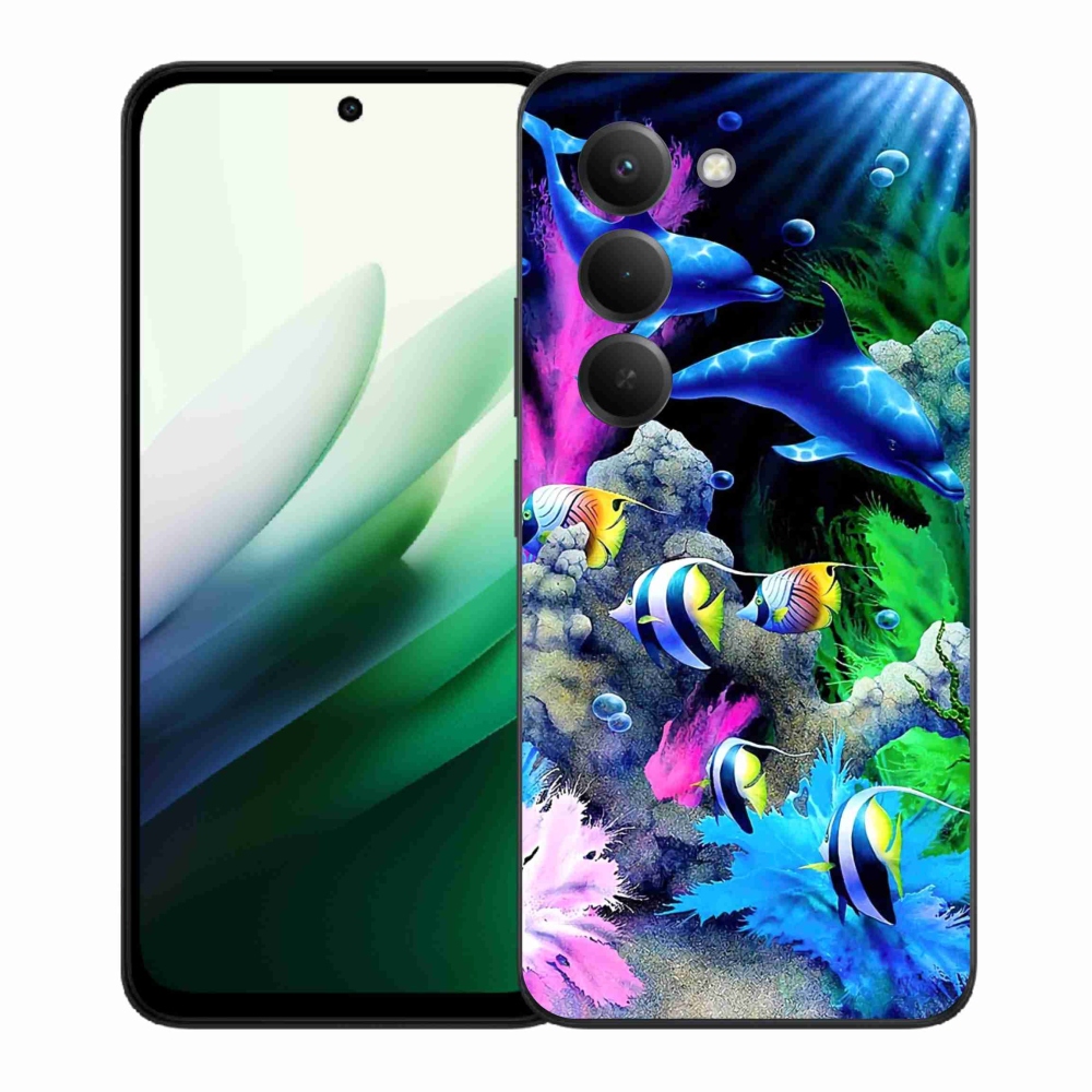 Gelový kryt mmCase na Xiaomi Redmi 15 5G (169mm) - mořský svět