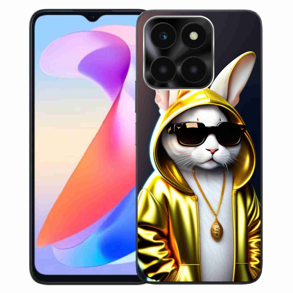 Gelový kryt mmCase na Honor X6a - kočka boss