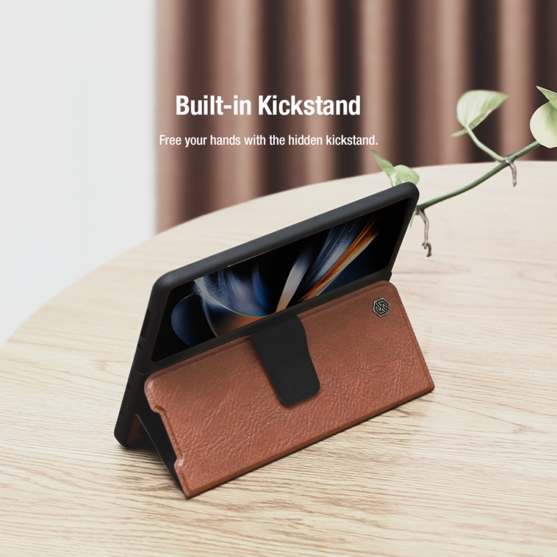 Nillkin Aoge Pouzdro pro Samsung Galaxy Z Fold 5 Brown