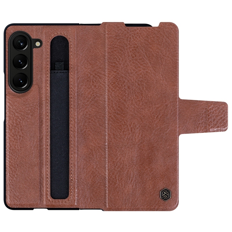 Nillkin Aoge Pouzdro pro Samsung Galaxy Z Fold 5 Brown