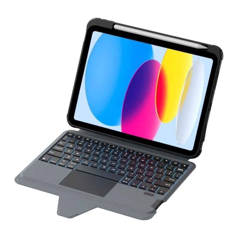 Nillkin Bumper Combo PRO Keyboard Case (Backlit Version) pro iPad 10.9 2022/11 2025 Black