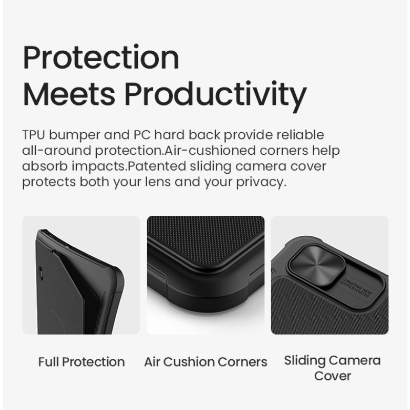 Nillkin Bumper Combo Pro Keyboard Case (Backlit Version) pro iPad Pro 12.9 2020/2021/2022/ Air 13 2024/2025/2026 Black