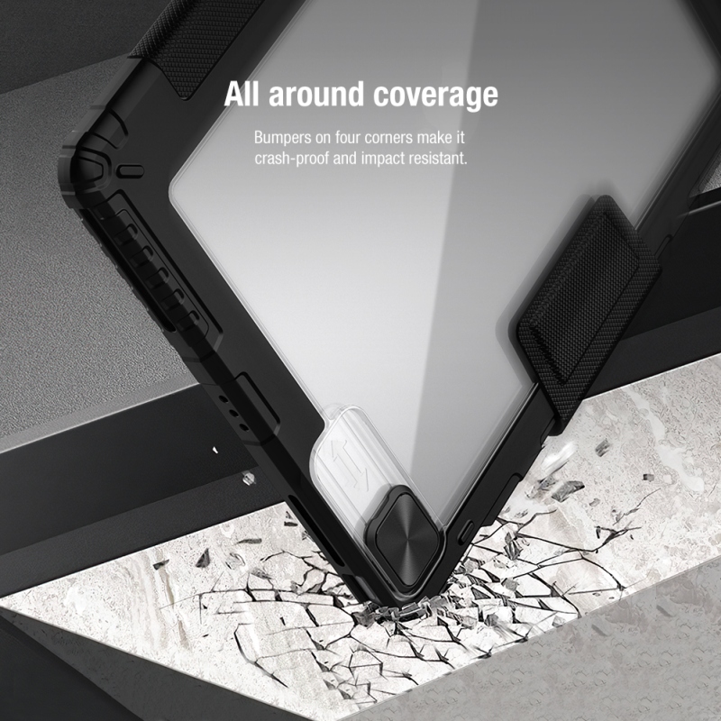 Nillkin Bumper PRO Protective Stand Case pro iPad Pro 12.9 2020/2021/2022 Black