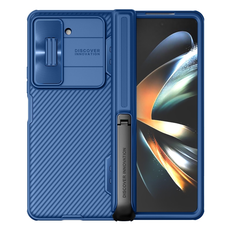 Nillkin CamShield FOLD Stand Zadní Kryt pro Samsung Galaxy Z Fold 5 Blue